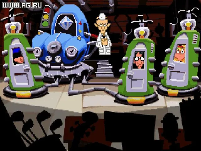 Maniac Mansion: Day of the Tentacle screenshot