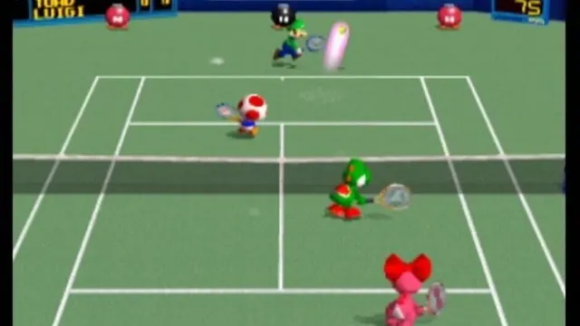 Mario Tennis screenshot