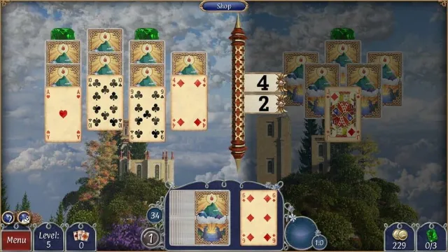 Jewel Match Solitaire Fantasy: Collector's Edition screenshot