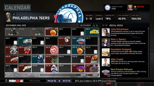 NBA 2K16 screenshot