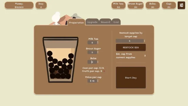 Boba Simulator screenshot