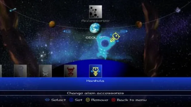 Meteos screenshot