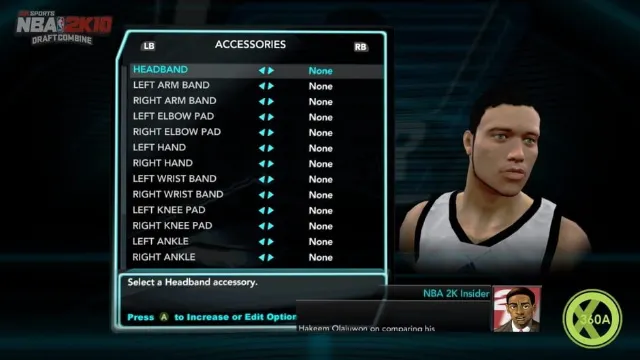 NBA 2K10: Draft Combine screenshot