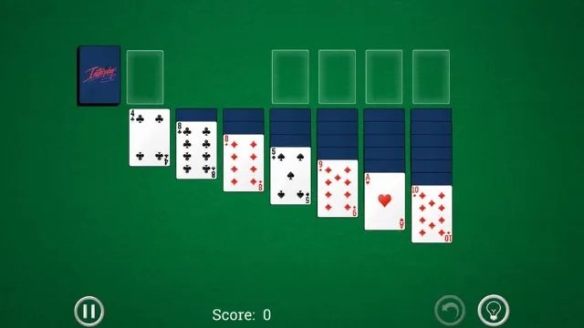 Interplay Klondike Solitaire screenshot