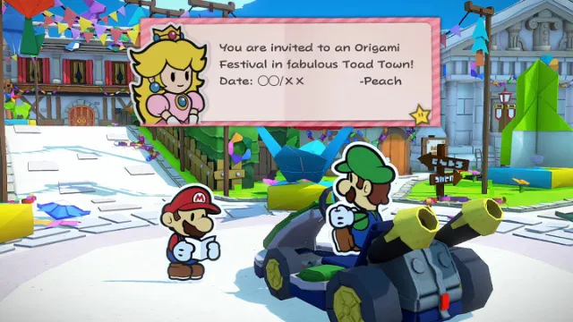 Paper Mario: The Origami King screenshot