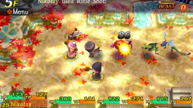 Etrian Mystery Dungeon screenshot