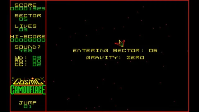 Cosmic Camouflage screenshot