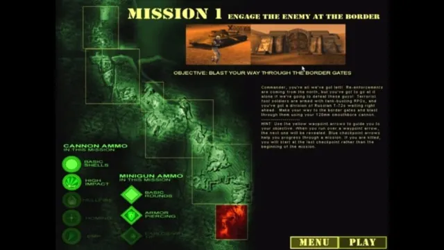 Desert Thunder screenshot