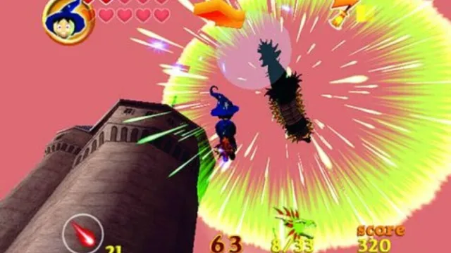 Billy the Wizard: Rocket Broomstick Racing screenshot