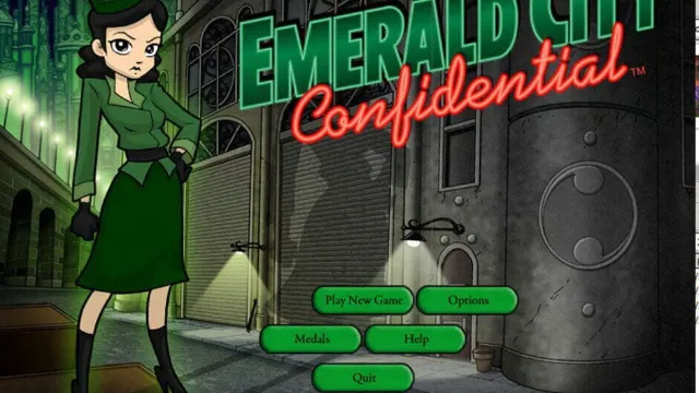 Emerald City Confidential screenshot
