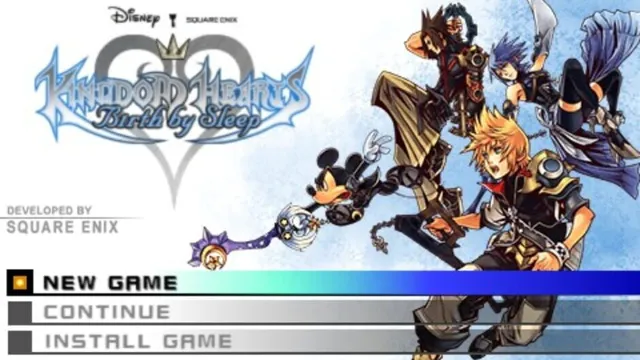 Kingdom Hearts Birth by Sleep screenshot