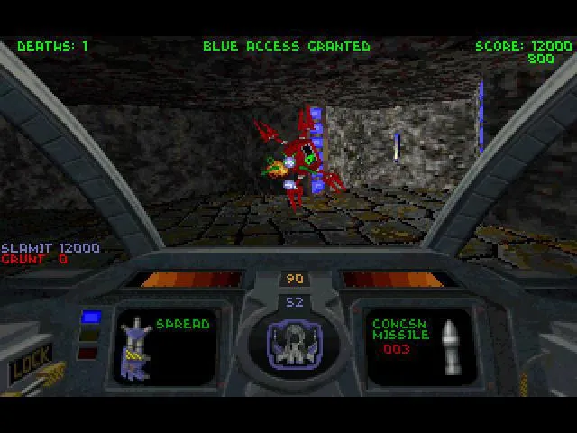 Descent (1996) screenshot