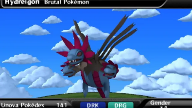 Pokédex 3D screenshot