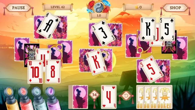 Samurai Solitaire: Threads of Fate screenshot