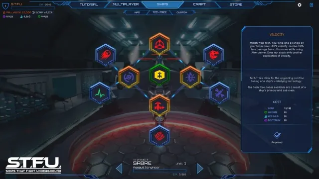Ships That Fight Underground screenshot