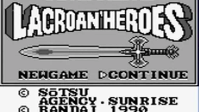 SD Gundam Gaiden: Lacroan' Heroes screenshot