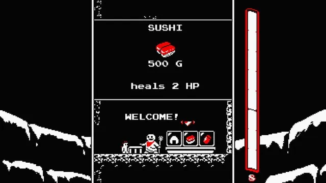 Downwell screenshot
