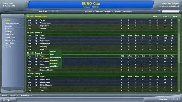 Football Manager 2006 screenshot