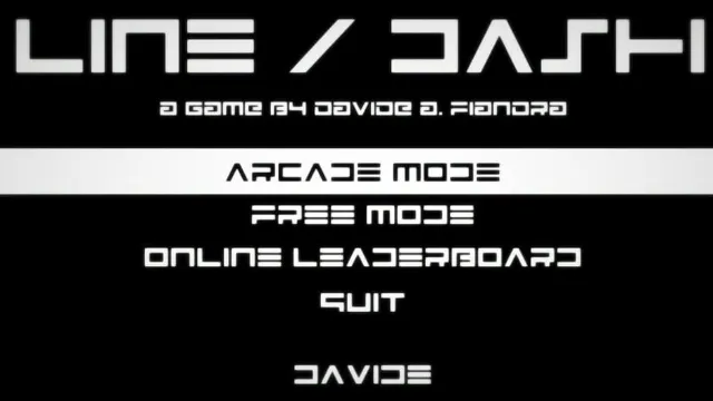Line / Dash screenshot