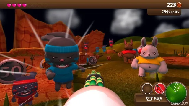 Blast 'Em Bunnies screenshot