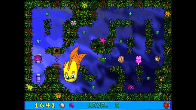 Freddi Fish and Luther's Maze Madness screenshot
