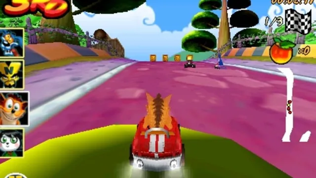 Crash Bandicoot Nitro Kart 3D screenshot