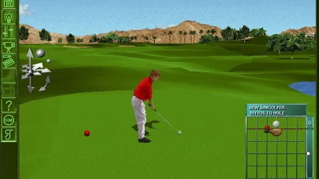 SimGolf screenshot
