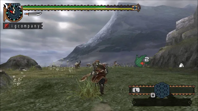 Monster Hunter Freedom Unite screenshot