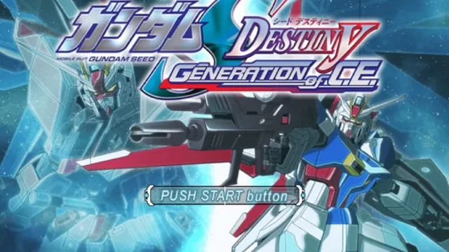 Mobile Suit Gundam SEED Destiny: Generation of C.E. screenshot