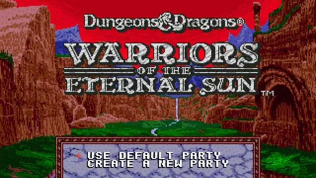 Dungeons & Dragons: Warriors of the Eternal Sun screenshot