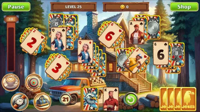 American Journey Solitaire screenshot
