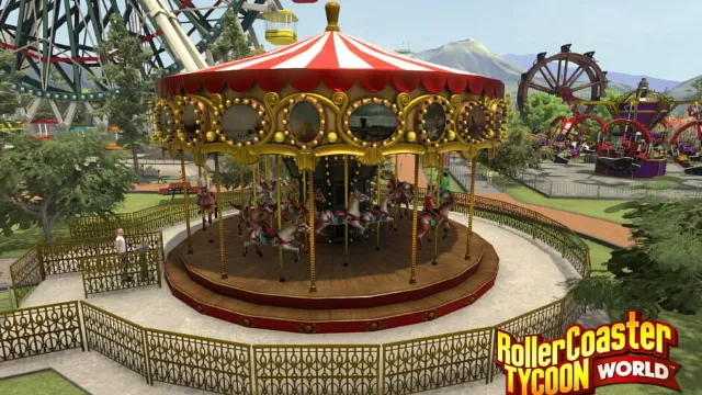 RollerCoaster Tycoon World screenshot