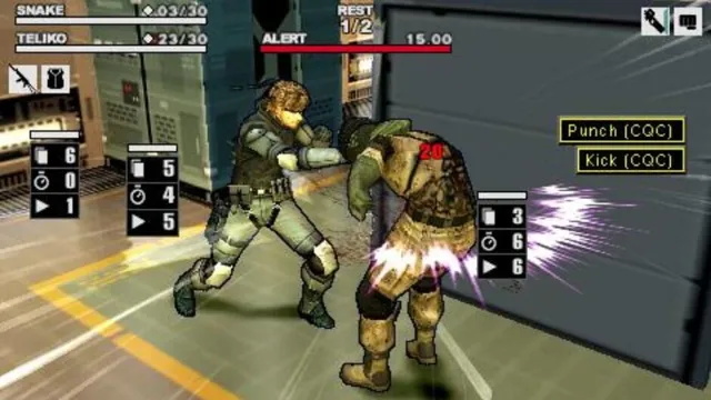 Metal Gear Acid 2 screenshot
