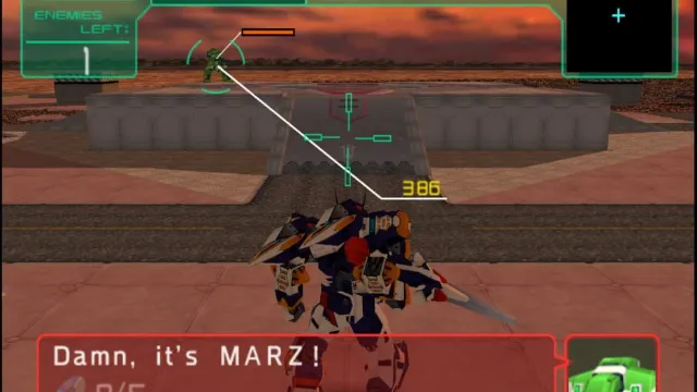 Cyber Troopers Virtual-On Marz screenshot