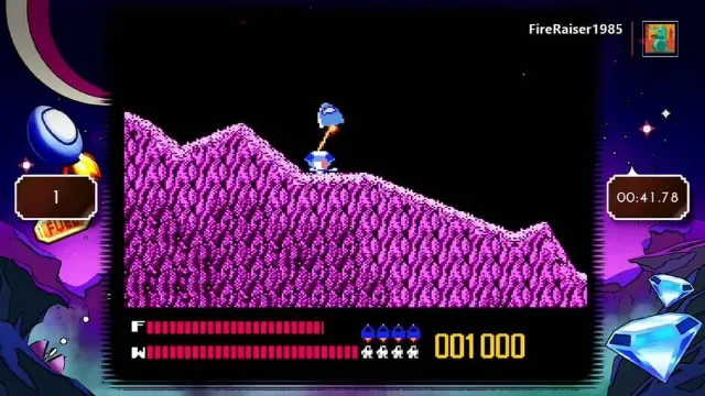 Solar Jetman: Hunt for the Golden Warpship screenshot