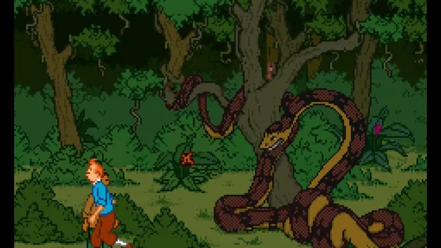 The Adventures of Tintin: Prisoners of the Sun screenshot