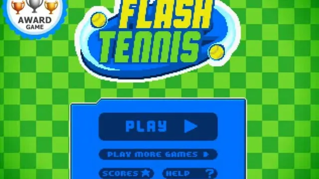 Flash Tennis screenshot