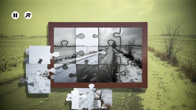 Puzzles Snow screenshot