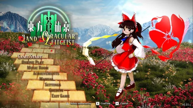 Touhou Sousenkyou: Land of Oracular Zeitgeist screenshot