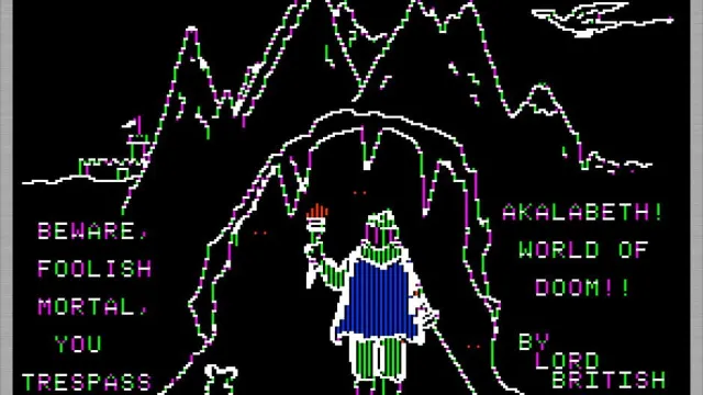 Akalabeth: World of Doom screenshot