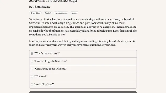 Sordwin: The Evertree Saga screenshot
