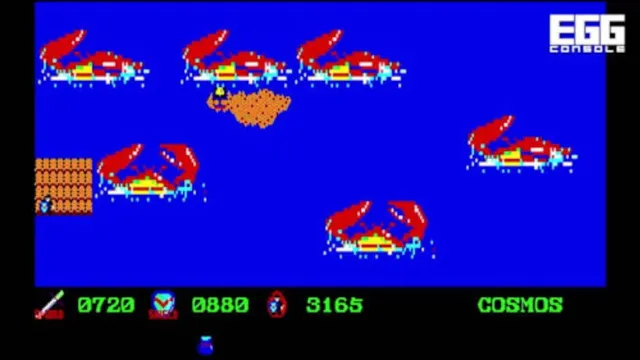 Eggconsole Courageous Perseus PC-8801 screenshot