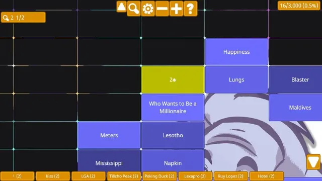 Category Connections screenshot