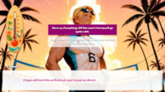 Beach Volleyball Boys: Hot Spike screenshot
