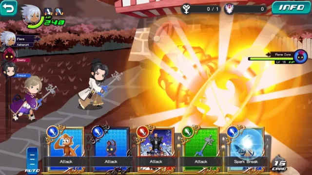 Kingdom Hearts Dark Road screenshot