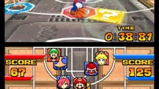 Mario Hoops 3-on-3 screenshot
