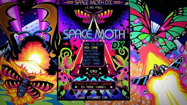 Space Moth DX screenshot