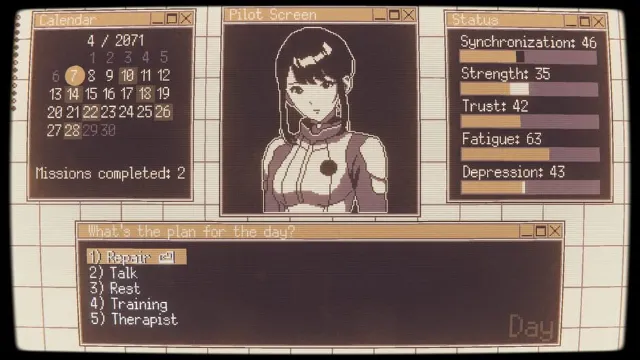 Valkyrie Iteration: Mecha Pilot Raising Pocket Simulator screenshot