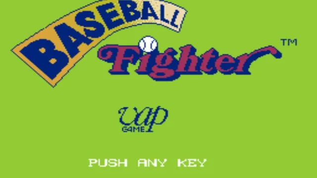 Baseball Fighter screenshot
