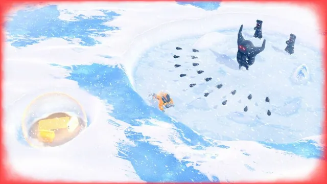 Froggy Hates Snow screenshot